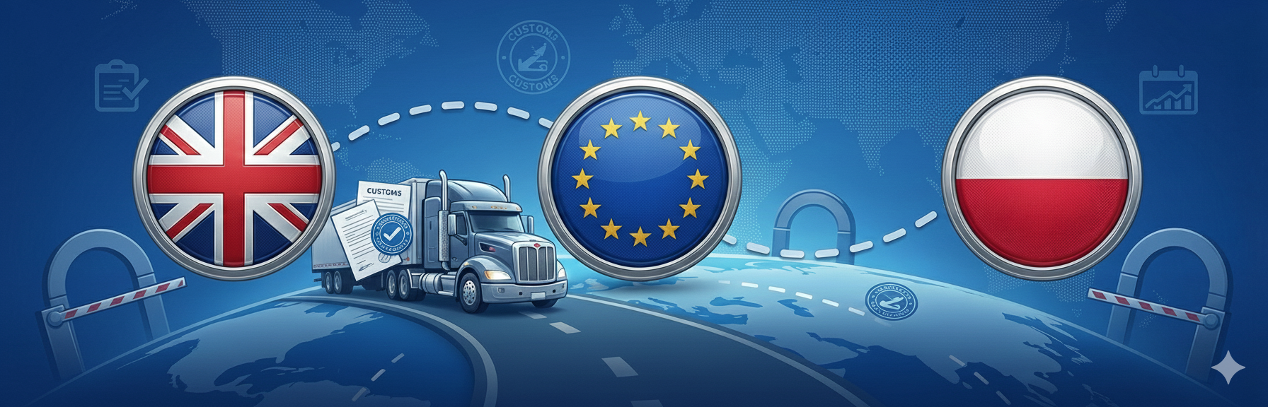 UK EU Poland trade corridor customs documents